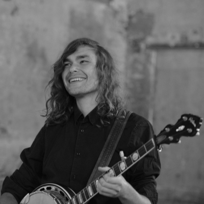 Steffen Thede mit Banjo